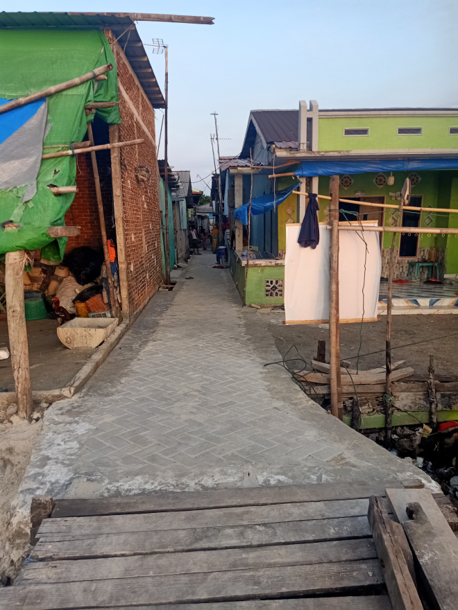 Pembangunan Jalan Paving Blok 2025 Dusun Tanah Beru